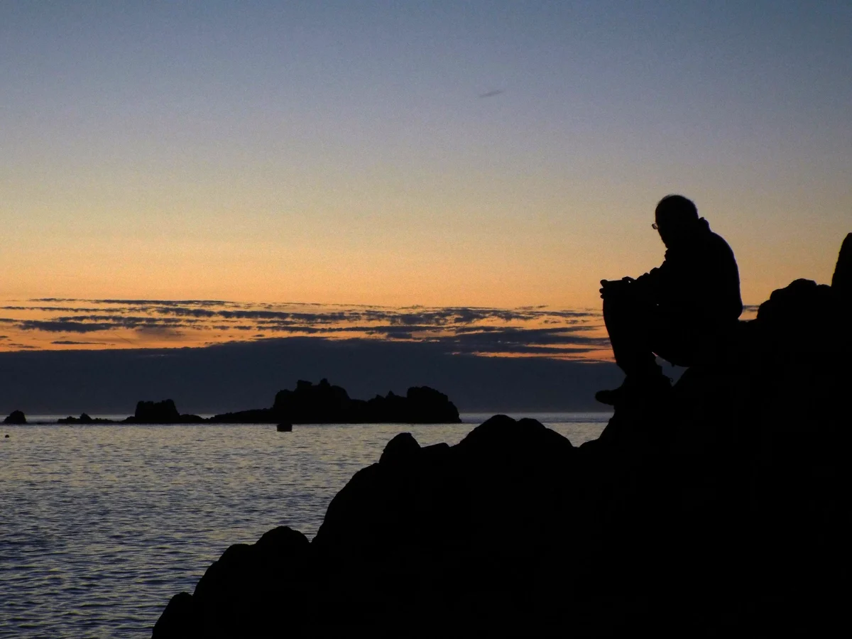 Méditation sage du moment